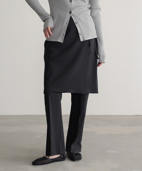 セール】[低身長/高身長向けサイズ有]ドライタッチスカート＆パンツ