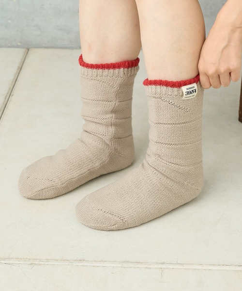 BIRTHDAY BAR（バースデイバー）の「ロブソン3954極厚ボアソックスウォーマー（M）（ソックス/靴下・レディース・ベージュ/グレー・0）」の3枚目の写真