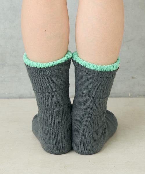 BIRTHDAY BAR（バースデイバー）の「ロブソン3954極厚ボアソックスウォーマー（M）（ソックス/靴下・レディース・ベージュ/グレー・0）」の10枚目の写真