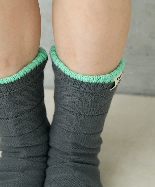 BIRTHDAY BAR（バースデイバー）の「ロブソン3954極厚ボアソックスウォーマー（M）（ソックス/靴下・レディース・ベージュ/グレー・0）」の11枚目の写真