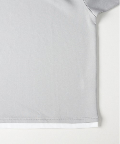 BACK NUMBER（バックナンバー）の「BACK NUMBER(バックナンバー)【メンズ】杢ダンボールフェイクレイヤードトップス（Tシャツ/カットソー・メンズ・ライトグレー/ダークグレー/ネイビー・L/XL/M）」の7枚目の写真
