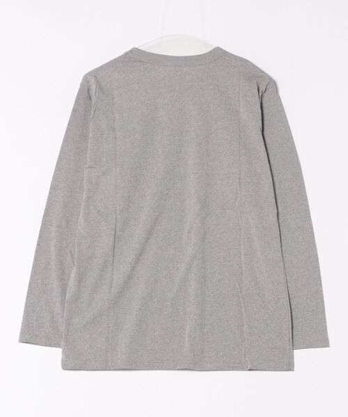 Beautiful Harmony(ビューティフルハーモニー)の「ARMY ロング Tシャツ(Tシャツ/カットソー・メンズ・グレー・X-SMALL/SMALL)」の2枚目の写真