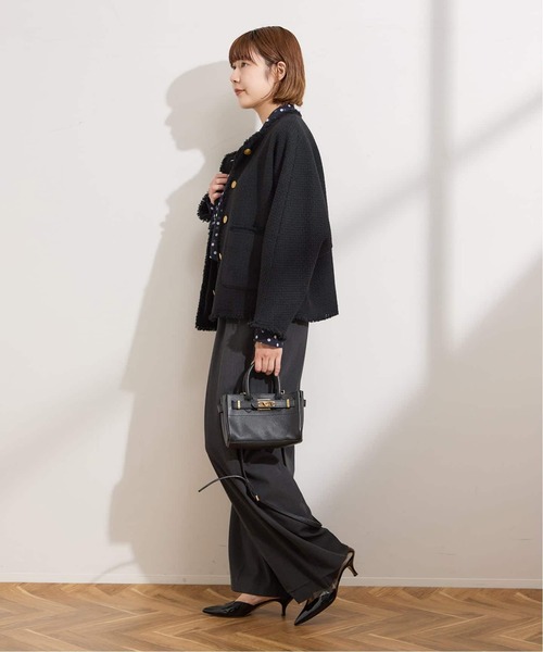 追加3》GIOLICATWEED ドルマンジャケット（ノーカラージャケット