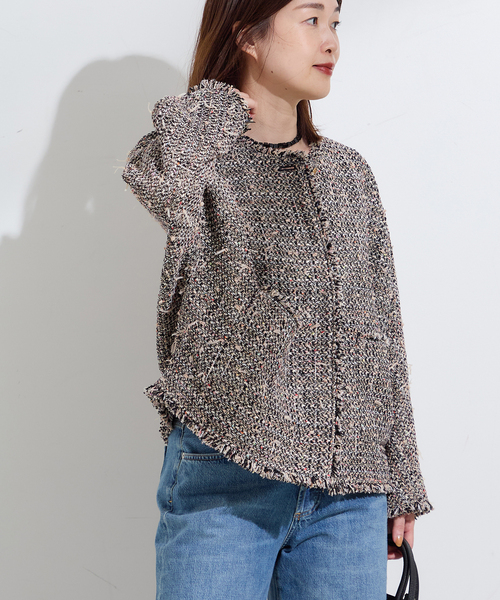 新品JOURNAL STANDARD L'ESSAGE リネンドルマンジャケット journal