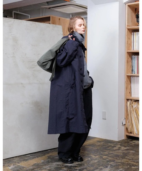 VOAAOV(ヴォアーブ)の「【VOAAOV】 DOUBLE FACE GARMENT DYE Coat(その他アウター・メンズ・チャコールグレー/ブラック/ネイビー・1/2/0)」の4枚目の写真