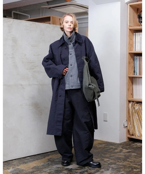 VOAAOV(ヴォアーブ)の「【VOAAOV】 DOUBLE FACE GARMENT DYE Coat(その他アウター・メンズ・チャコールグレー/ブラック/ネイビー・1/2/0)」の5枚目の写真