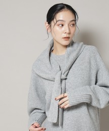 NANO universe（ナノユニバース）の「AQUAウールカシミヤトライアングルストール（ストール/ショール）」