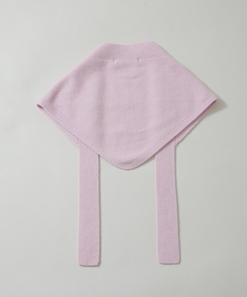 NANO universe（ナノユニバース）の「AQUAウールカシミヤトライアングルストール（ストール/ショール・レディース・グレー/オフホワイト/ブラウン/ピンク・FREE）」の19枚目の写真