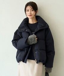 leather/fur faux reversible flight jacket / フェイクレザーファー