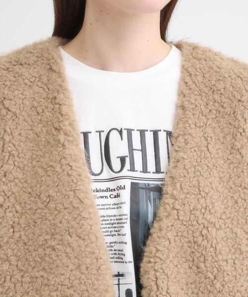 DRESKIP(ドレスキップ)の「ふわふわファーベスト(ベスト・レディース・ベージュ/ブラウン系/チャコールグレー・00)」の19枚目の写真