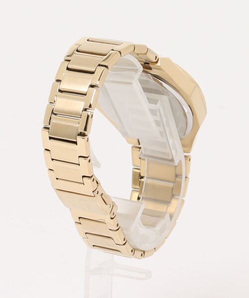 ARMANI EXCHANGE（アルマーニエクスチェンジ）の「アルマーニ・エクスチェンジ 腕時計 レディース アナログ ステンレス AX4624（アナログ腕時計・レディース・ゴールド・FREE）」の9枚目の写真