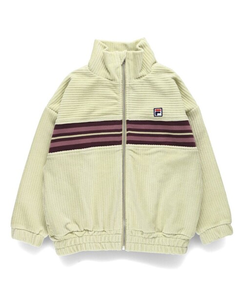 FILA ベージュ ジップアップジャケット セール】【FILA/フィラ別注】ニットコールジャケット（その他アウター