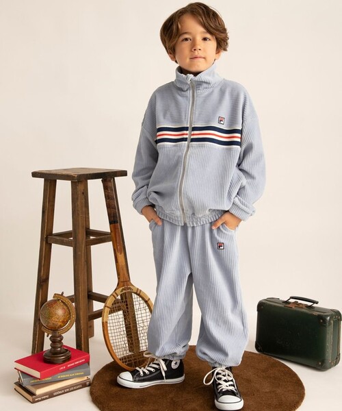 FILA(フィラ)の「【FILA/フィラ別注】ニットコールジャケット(その他アウター・キッズ・ベージュ/ブルー・100/130/150/140/110/120)」の16枚目の写真
