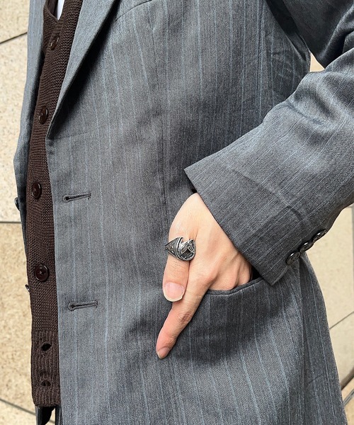 SBG（エスビー）の「インフルエンサー taiyo ×SBG ヴィンテージホースシューリング（リング・メンズ・シルバー・14号/16号/18号/21号/24号）」の17枚目の写真