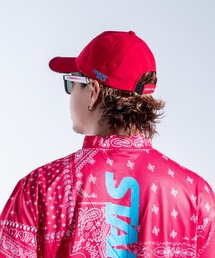 STARTER（スターター）の「【RES】【STARTER GOLF】スターターゴルフ アメリカンタイプシルエット STARTERロゴベースボールキャップ サイズ調節可能 SG-023005（キャップ）」