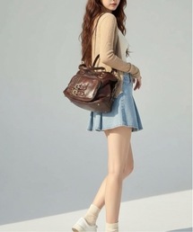 Burner（バーナー）の「【OKUOKU　0909】クラシック 3WAY フェイクレザーバッグ oku-bag-20-34（ショルダーバッグ）」