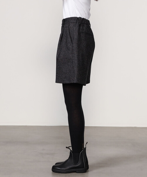 Morris & Sons（モリスアンドサンズ）の「MORRIS & SONS | タックショーツ WOMEN（その他パンツ・レディース・ブラック系その他/ベージュ系その他・0/1）」の10枚目の写真