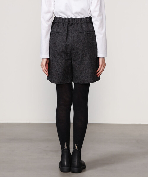 Morris & Sons（モリスアンドサンズ）の「MORRIS & SONS | タックショーツ WOMEN（その他パンツ・レディース・ブラック系その他/ベージュ系その他・0/1）」の11枚目の写真