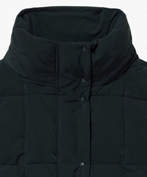 セール】撥水 ショート キルティングパファージャケット / フード収納