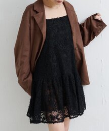 Kastane（カスタネ）の「フェザーライクレースチュニック（チュニック）」