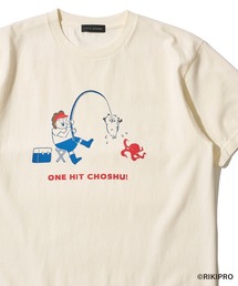 TETE HOMME（テットオム）の「【ゆる～い長州さん】釣りTシャツ（Tシャツ/カットソー）」