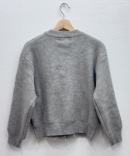 Miniministore(ミニミニストア)の「韓国風トグルボタンニットカーディガン秋冬(カーディガン/ボレロ・レディース・アイボリー/グレー/ピンク/ライトブルー/ライトイエロー・FREE)」の19枚目の写真