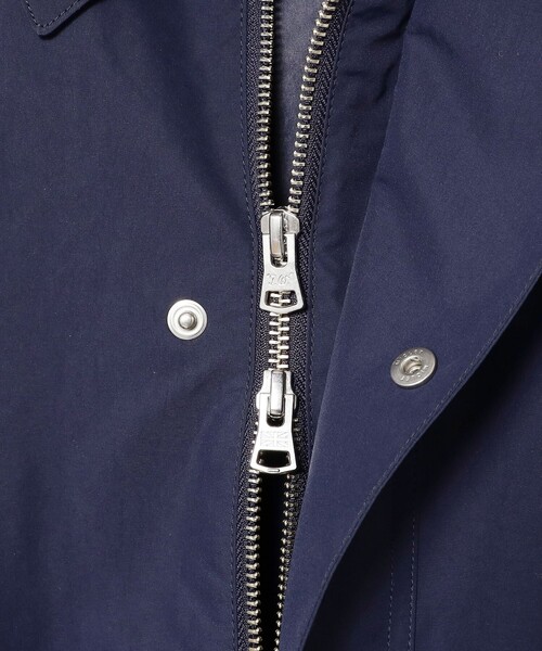 BEAMS F（ビームスエフ）の「Traditional Weatherwear / ELTON ポリエステル フィールドコート（その他アウター・メンズ・ネイビー/ベージュ・38/36）」の15枚目の写真