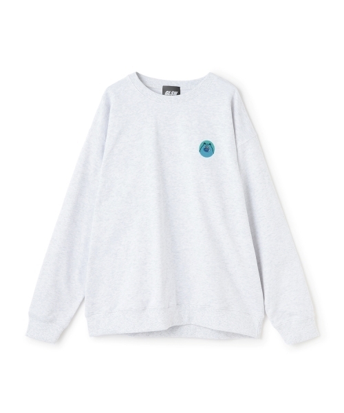 GLAZOS（グラソス）の「【GLSW.】ヘビーウエイト裏毛・アソートワンポイント刺しゅうトレーナー（スウェット・キッズ・ブラック/ライトグレー/ネイビー・L/LL/M）」の8枚目の写真