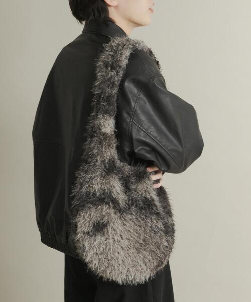 SENSE OF PLACE by URBAN RESEARCH（センスオブプレイスバイアーバンリサーチ）の「マーブルファートートバッグ（トートバッグ・メンズ・アイボリー/グレー・ONE）」の5枚目の写真