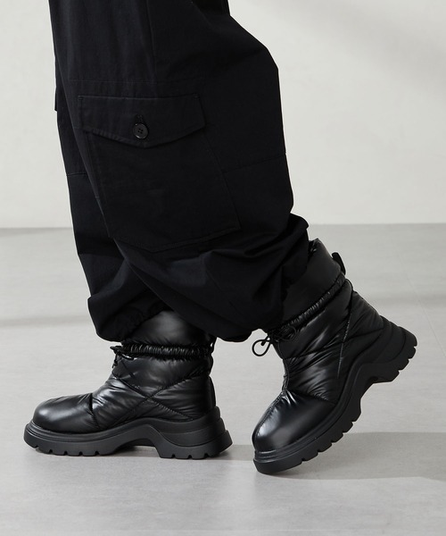 セール】もこもこ ボア 防寒 ペディンショートブーツ/51418（ブーツ