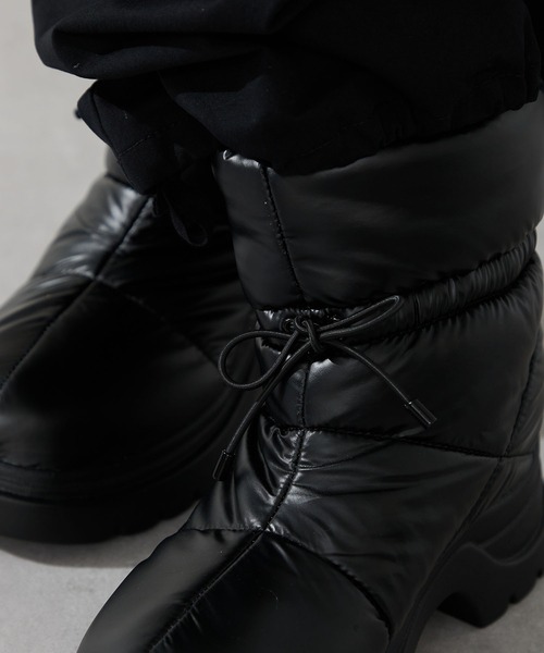 セール】もこもこ ボア 防寒 ペディンショートブーツ/51418（ブーツ