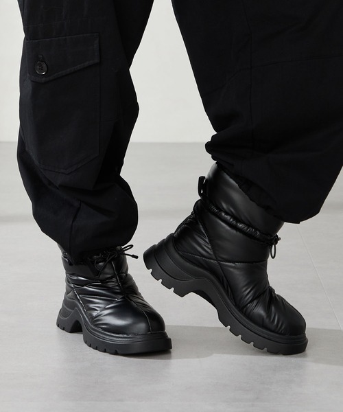 セール】もこもこ ボア 防寒 ペディンショートブーツ/51418（ブーツ