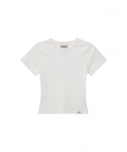 GLOWNY(グロウニ―)の「G BABY TEE (WHITE)(Tシャツ/カットソー・レディース・その他・FREE)」の1枚目の写真