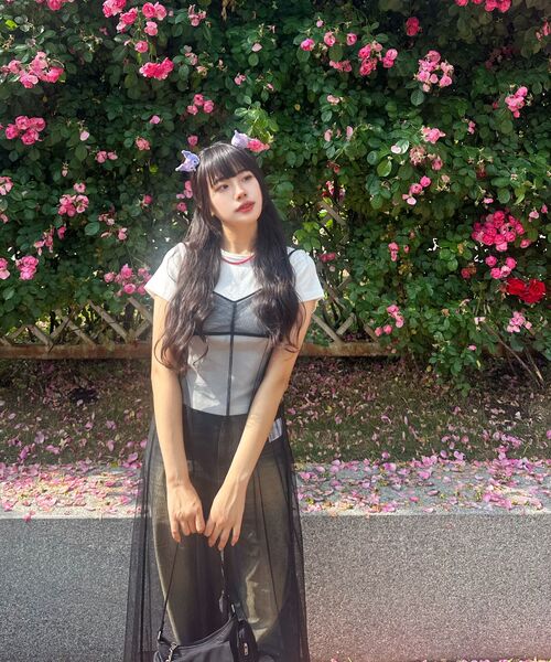 GLOWNY(グロウニ―)の「G BABY TEE (WHITE)(Tシャツ/カットソー・レディース・その他・FREE)」の22枚目の写真