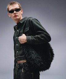 ANDER HUNK(A_[nN)Eyelet Design Fur Shoulder Bag / ACbgfUCt@[obO(V_[obO)