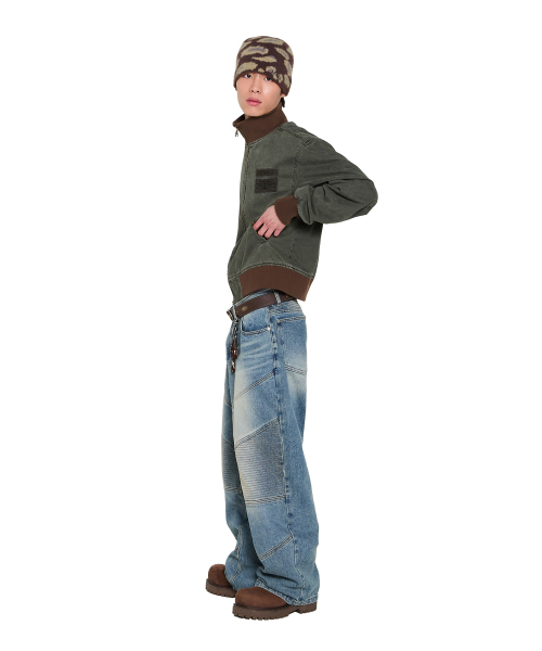 AAKAM(アーカム)の「Biker Denim Pants (Blue)(デニムパンツ・レディース・その他・1/2)」の17枚目の写真