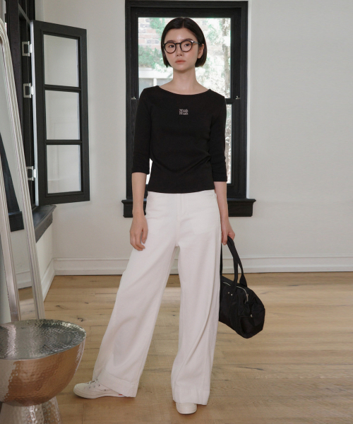 muahmuah(ムーアムーア)の「ホワイトワイドデニムパンツ(デニムパンツ・レディース・その他・SMALL/MEDIUM/LARGE)」の8枚目の写真