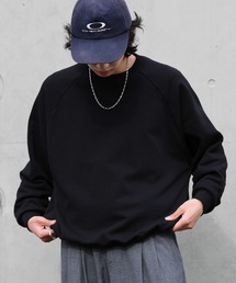 NAKER（ネイカー）の「裏毛ドローコードラグランスウェットプルオーバー（スウェット）」