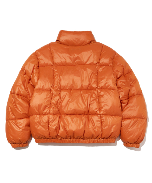 グロッシーデュースダウンジャケット-オレンジ（ダウンジャケット