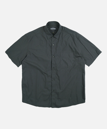 FEATHER CN RELAXED HALF SHIRT _ CHARCOAL