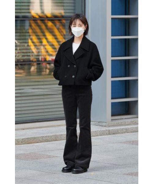 MUSINSA STANDARD WOMAN（ムシンサスタンダードウーマン）の「ウーマンズリラックスボートネック長袖Tシャツ[ホワイト]（Tシャツ/カットソー・レディース・その他・SMALL/MEDIUM/LARGE/X-SMALL）」の8枚目の写真