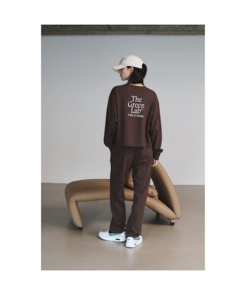 THE GREEN LAB（ザグリーンラボ）の「オーバーサイズストリングジョガーパンツ[ブラウン]（スウェットパンツ・メンズ・その他・SMALL/LARGE）」の3枚目の写真