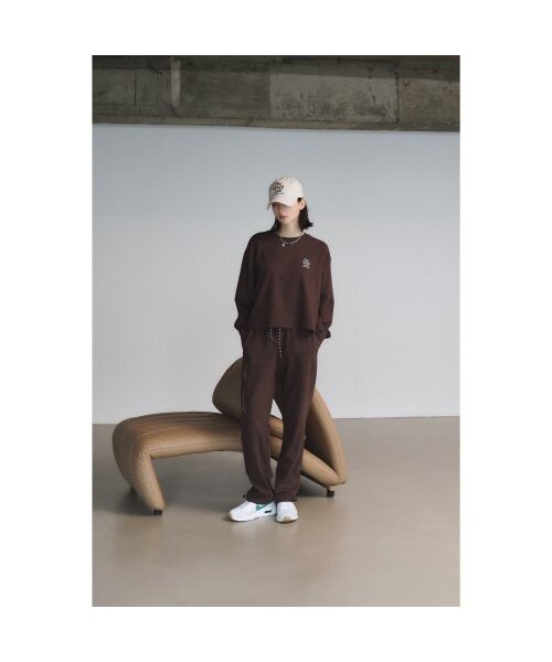 THE GREEN LAB（ザグリーンラボ）の「オーバーサイズストリングジョガーパンツ[ブラウン]（スウェットパンツ・メンズ・その他・SMALL/LARGE）」の4枚目の写真