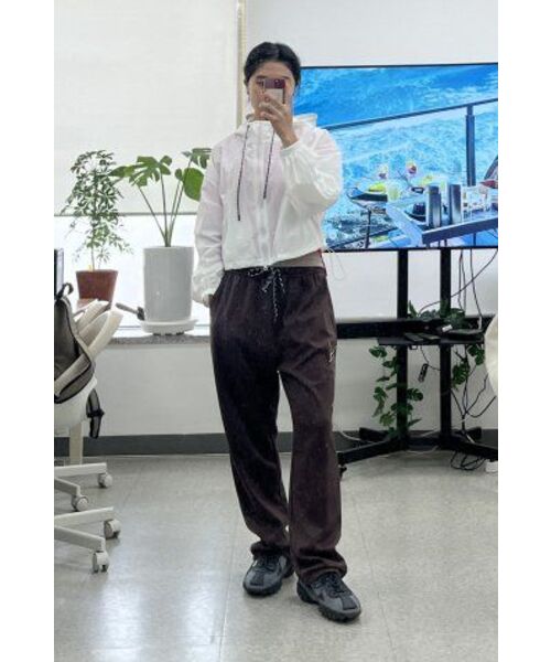 THE GREEN LAB（ザグリーンラボ）の「オーバーサイズストリングジョガーパンツ[ブラウン]（スウェットパンツ・メンズ・その他・SMALL/LARGE）」の11枚目の写真