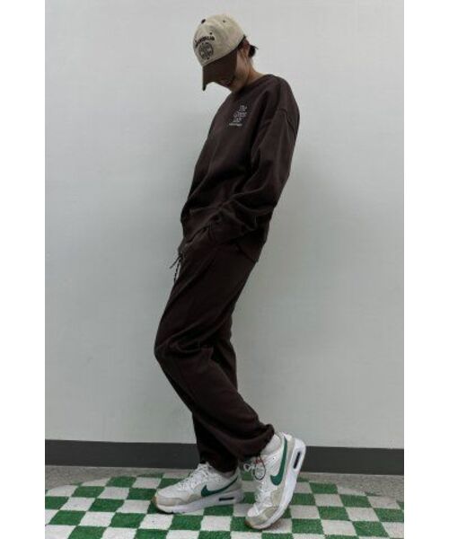 THE GREEN LAB（ザグリーンラボ）の「オーバーサイズストリングジョガーパンツ[ブラウン]（スウェットパンツ・メンズ・その他・SMALL/LARGE）」の16枚目の写真