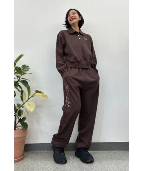 THE GREEN LAB（ザグリーンラボ）の「オーバーサイズストリングジョガーパンツ[ブラウン]（スウェットパンツ・メンズ・その他・SMALL/LARGE）」の19枚目の写真