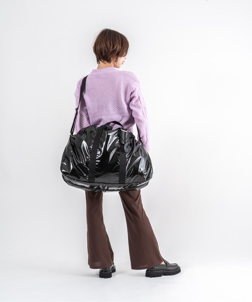 Jack Gomme(ジャックゴム)の「【JACK GOMME】ボストンバッグ ラージサイズ WALK Sac voyage(ボストンバッグ・レディース・ブラック/シルバー/インディゴブルー/カーキ/ホワイト・FREE)」の16枚目の写真