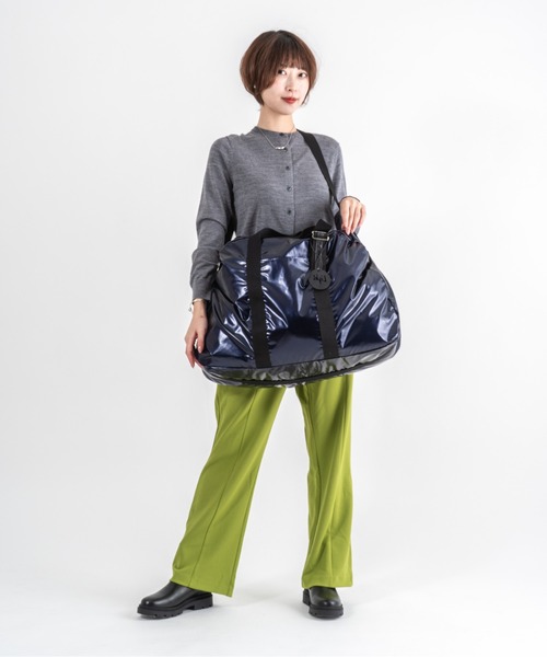 Jack Gomme(ジャックゴム)の「【JACK GOMME】ボストンバッグ ラージサイズ WALK Sac voyage(ボストンバッグ・レディース・ブラック/シルバー/インディゴブルー/カーキ/ホワイト・FREE)」の19枚目の写真
