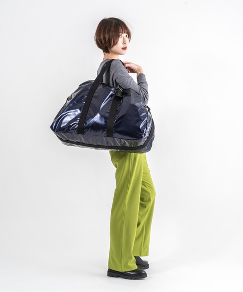 Jack Gomme(ジャックゴム)の「【JACK GOMME】ボストンバッグ ラージサイズ WALK Sac voyage(ボストンバッグ・レディース・ブラック/シルバー/インディゴブルー/カーキ/ホワイト・FREE)」の22枚目の写真