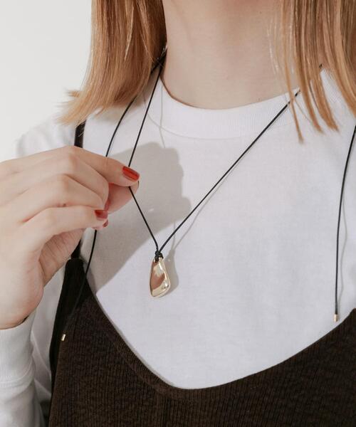 SMELLY（スメリー）の「ニュアンスメタルトップコードネックレス（ネックレス・レディース・ゴールド系その他・-）」の9枚目の写真
